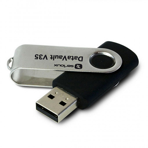 USB 128GB SRX DATAVAULT V35 BLACK USB3.0