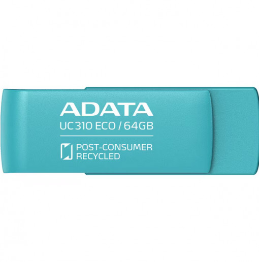 USB 64GB ADATA-UC310-ECO-64G-RGN