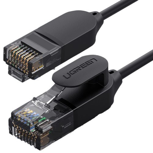 Cablu de rețea Ethernet RJ45 Cat 6A UTP 1000Mbps 1m Ugreen negru