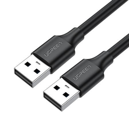 Cablu USB 2.0 mama-mama UGREEN US102, 1,5 m (negru)