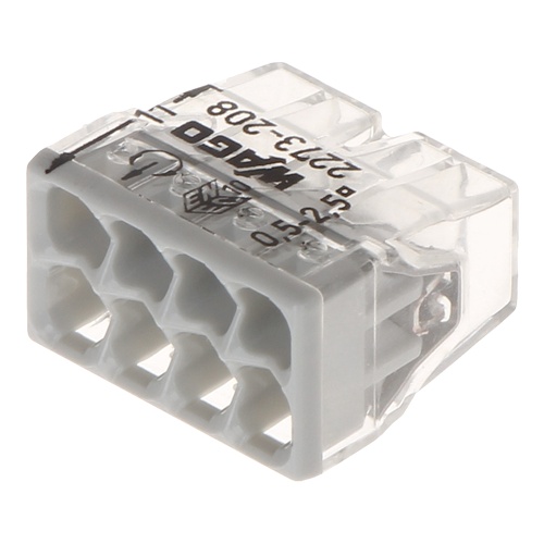 Conector compact de imbinare, 8 fire, max. 2.5 mmÂ² (50 buc.) - WAGO 2273-208