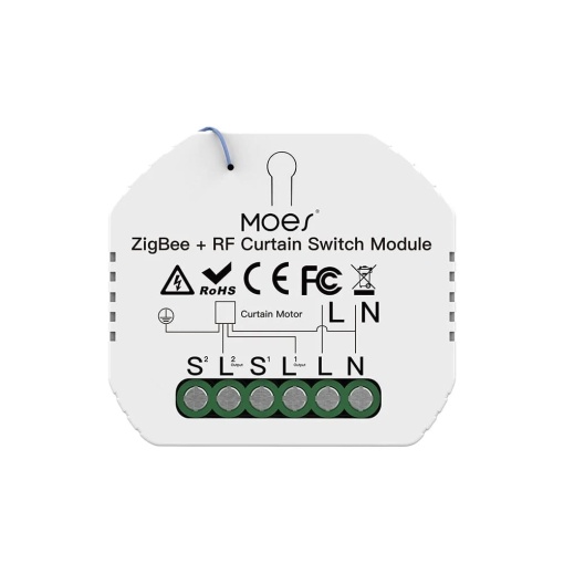 Controler pentru rulouri Zigbee + RF Moes MS-108ZR Tuya
