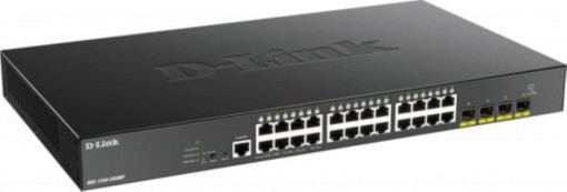 DLINK SW 24P-GB 4P-SFP SMART MANAGED POE