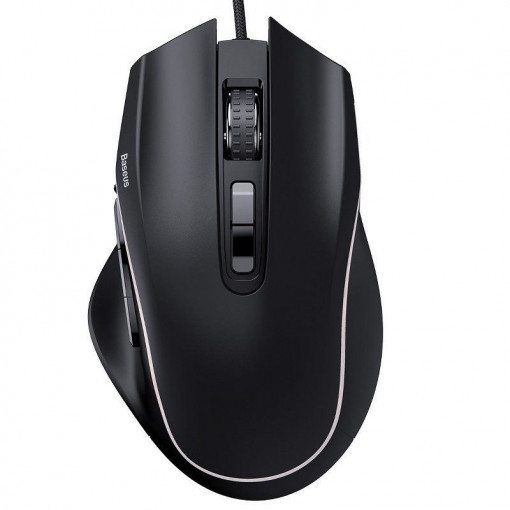 Mouse Gaming Baseus GAMO (9 Butoane programabile) - Negru