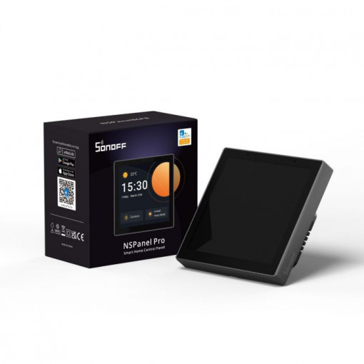 SONOFF NSPanel Pro (cu hub Bluetooth Zigbee și eWeLink-Remote) negru