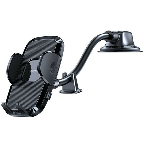 Suport telefon auto cu brat flexibil pentru parbriz de bord negru Joyroom