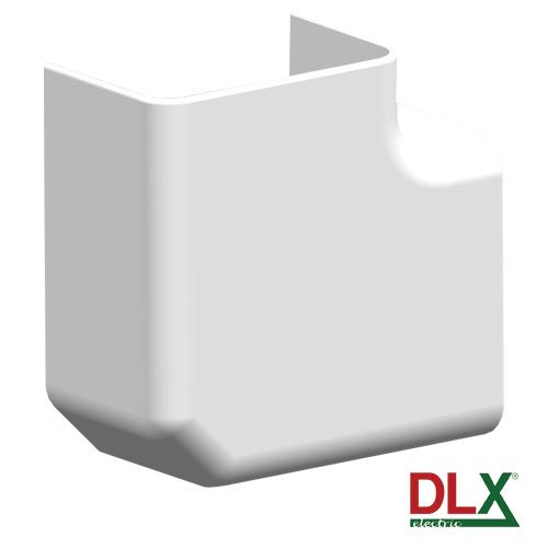 Unghi plan 90Â° ajustabil pentru canal cablu 102x50 mm - DLX