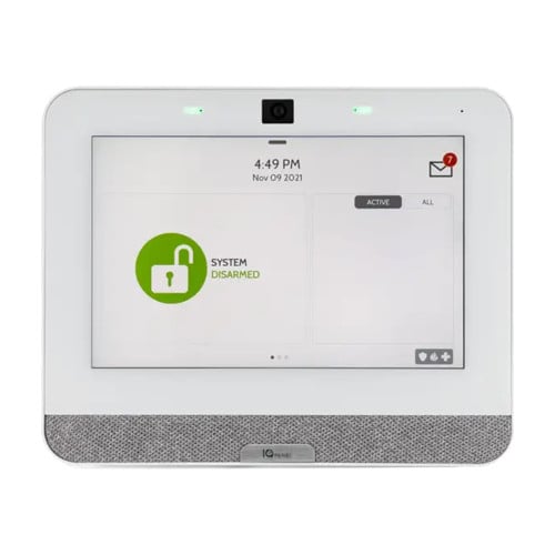 Centrala efractie wireless IQ Panel 4, PowerG, touch screen, capabilitate SmartHome, ADC - DSC IQP4015