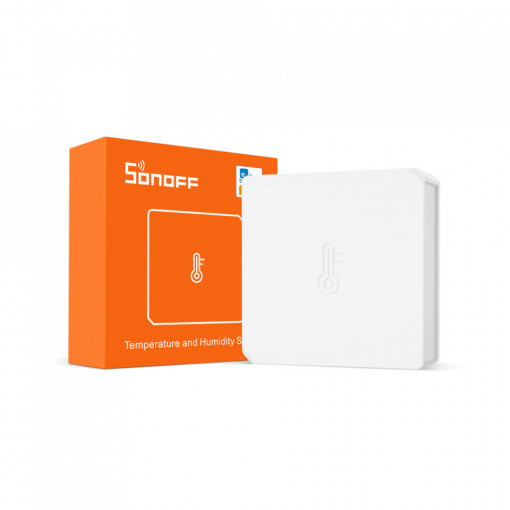 Senzor de temperatura si umiditate SONOFF Zigbee (SNZB-02) fara baterie