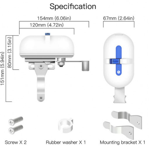 Valva de irigate Smart TUYA Wi-Fi