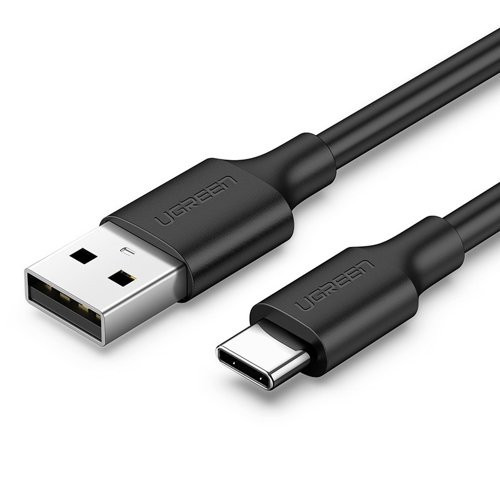 Cablu USB la USB tip C 2A 0,5m negru