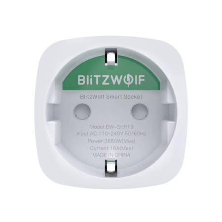 Priza inteligenta Wifi BlitzWolf BW-SHP13 (EU) 3680W