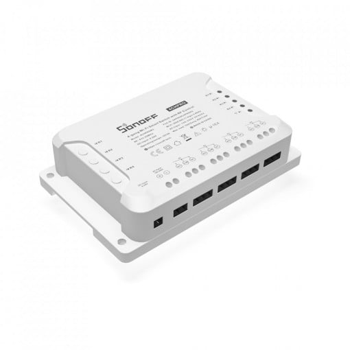 Comutator/Releu inteligent WiFi + RF 433 Sonoff 4CH Pro R3 cu 4 canale