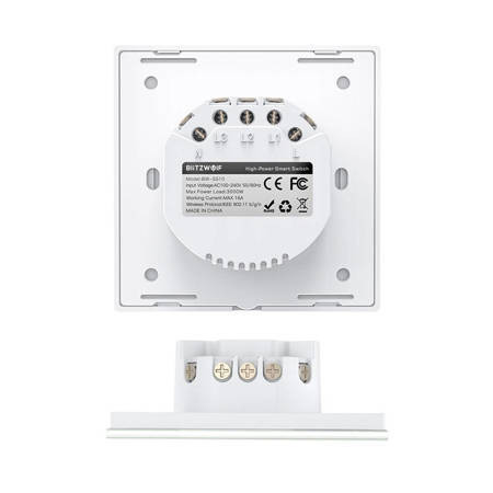 Comutator temporizator Wi-Fi inteligent pentru încălzirea apei BlitzWolf BW-SS10