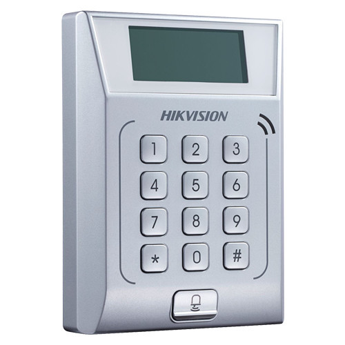 Controler stand-alone TCP/IP cu tastatura si cititor card - HIKVISION DS-K1T802M