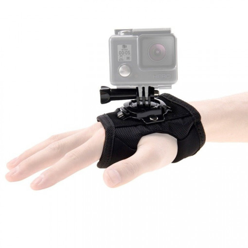 Curea de incheietura Puluz cu suport pentru camera sport