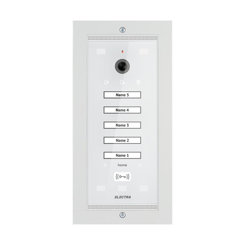 Panou exterior video Home pentru 5 Familii - SMART, G3 - ELECTRA VPM.05F03.ELWH4
