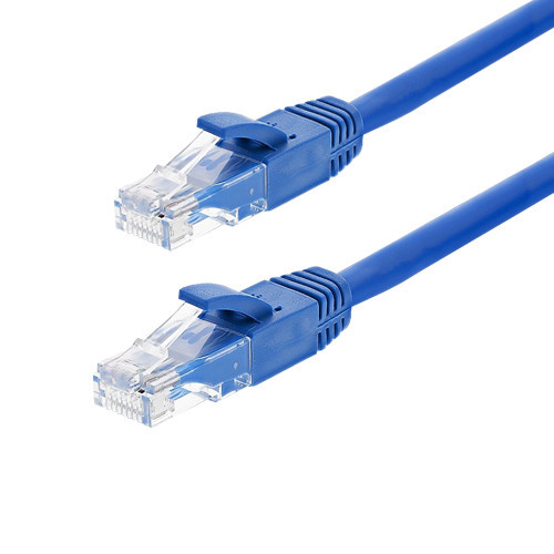 Patch cord Gigabit UTP cat6, LSZH, 0.50m, albastru - ASYTECH Networking TSY-PC-UTP6-050M-B