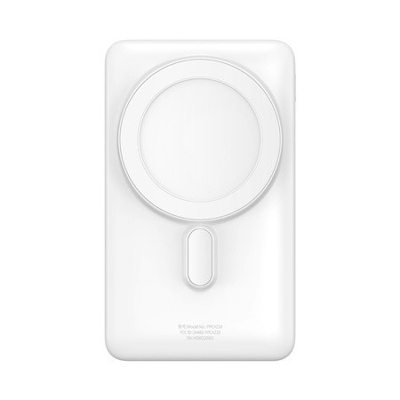 Powerbank Baseus Magnetic 10000mAh 20W (alb)