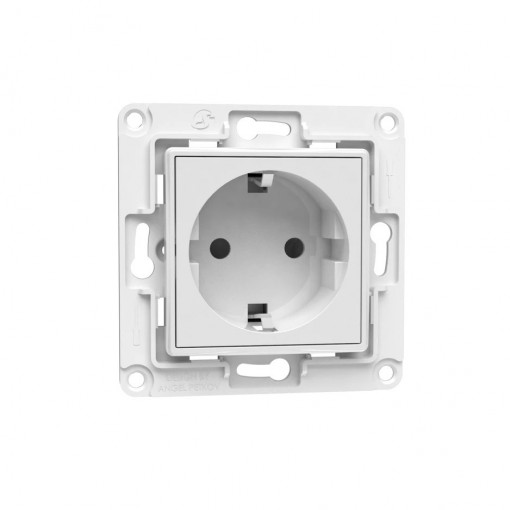 Priză Shelly EU, albă (accesoriu pentru sistemul de comutare Shelly Wall)