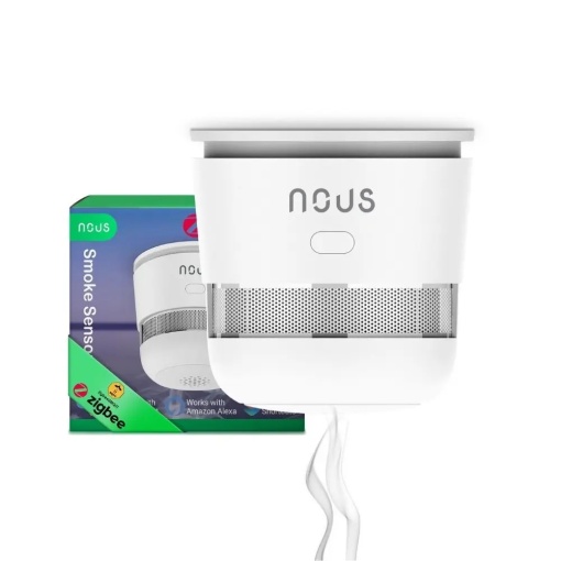 Senzor de fum inteligent Nous E8 Tuya Zigbee