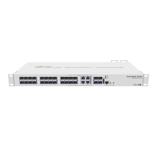 Cloud Router Switch 20 x SFP, 4 x SFP+, 4 x Combo (Gigabit sau SFP) - Mikrotik CRS328-4C-20S-4S+RM