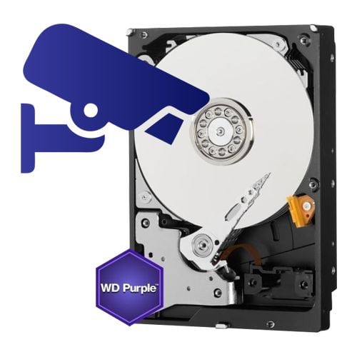 Hard disk 6TB - WD PURPLE Surveillance