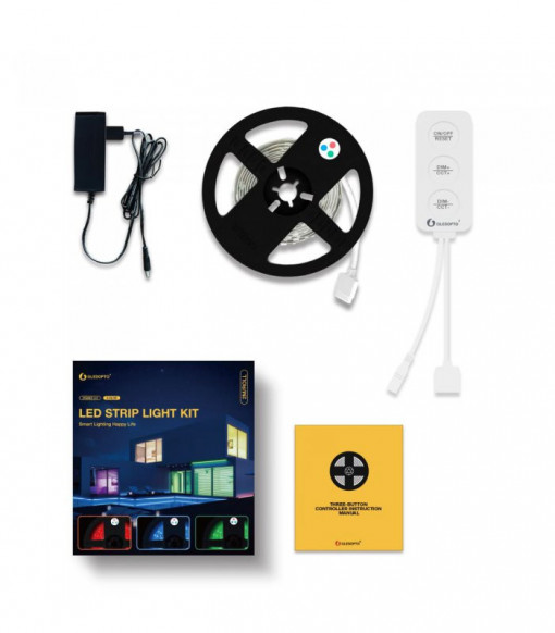 KIT DE ILUMINARE LED GLEDOPTO ZIGBEE PRO 12V LED STRIP KIT (GL-C-004P)
