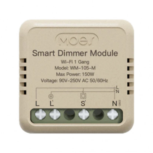 Mini Dimmer Switch Moes MS-105M TUYA