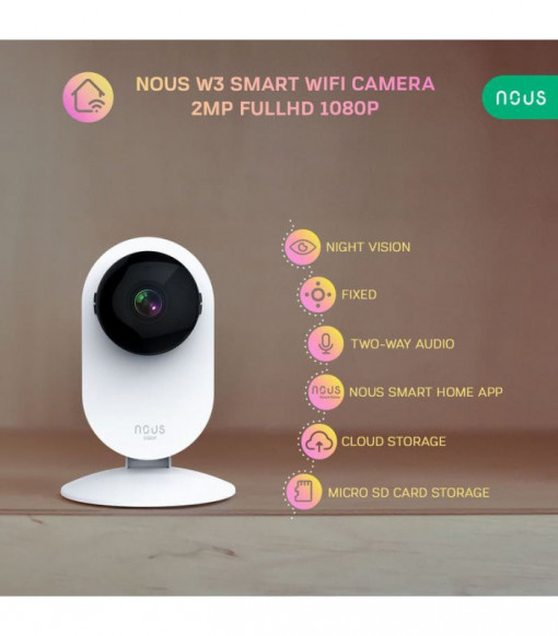 Tuya Smart Life Cámara Mini PTZ 1080P 2.0MP Wifi 2.5 - Mi casa inteligente