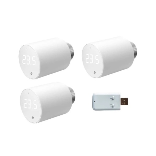 Shelly BLU TRV 3 Pack Gen3 - supapă termostatică cu gateway (Bluetooth)