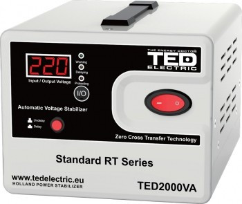 Stabilizator retea maxim 2000VA-AVR TG-1003.01220New TED2000