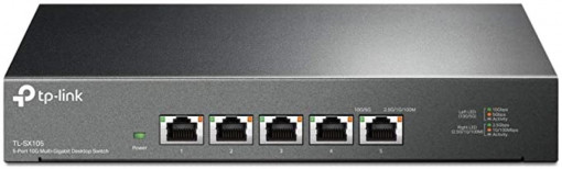 Switch 5 porturi RJ45 10G, Unmanaged, 1U - TP-Link TL-SX105