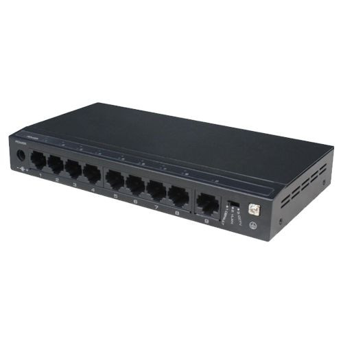 Switch 8 porturi PoE, 1 porturi uplink - UTEPO
