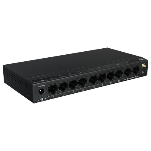 Switch 8 porturi PoE, 2 port uplink, 120W - UTEPO SF10P-FHM