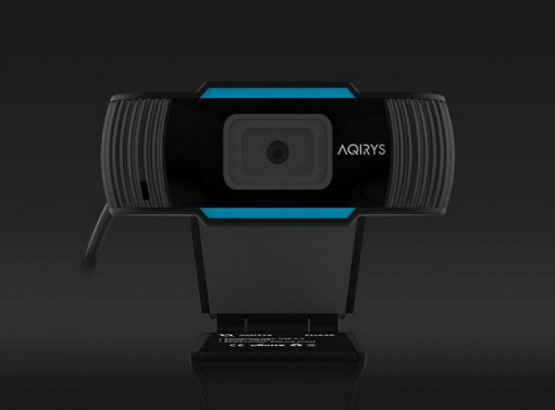 Webcam Aqirys Phase Full HD, 1.8m, negru