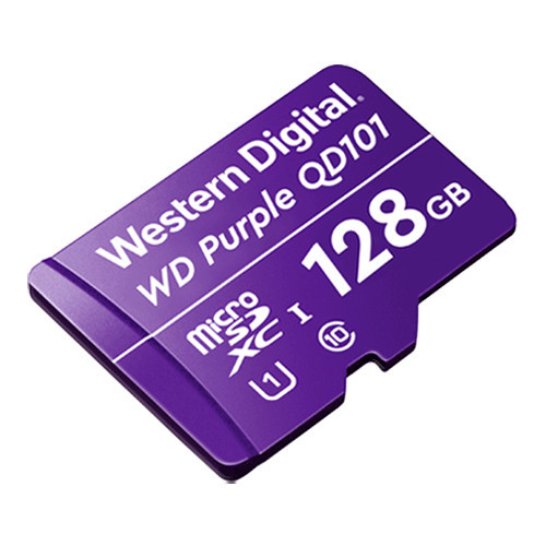 Card MicroSD 128GB, seria Purple Ultra Endurance - Western Digital WDD128G1P0C