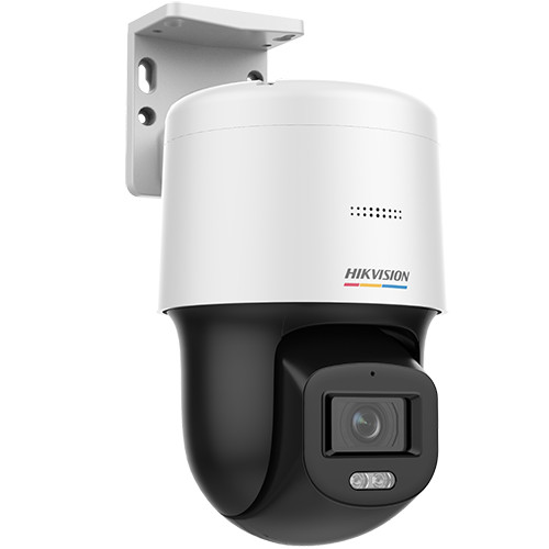 ColorVu - Camera miniPT, IP, 4MP, lentila 4.0mm, WL 30m, Audio, PoE, IP66 - HIKVISION DS-2DE2C400SCG-E(F1)