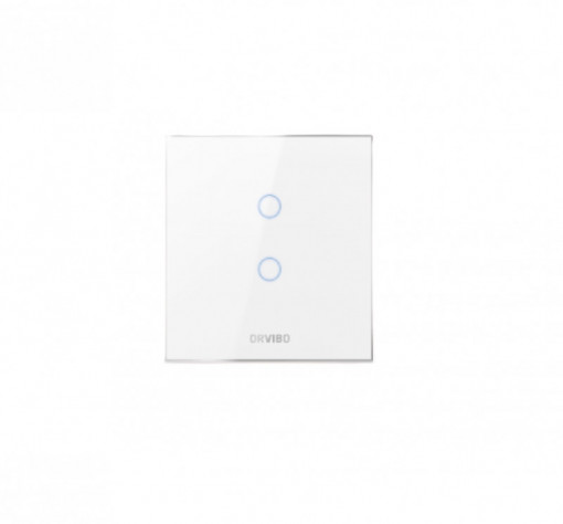 Intrerupator Smart ORVIBO, C-touch, ZigBee, Wi-Fi, control de pe telefon, 2.4 GHz, Google Assistant, Amazon Alexa, T30W2Z