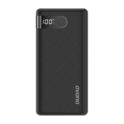 Power bank Dudao 20000 mAh 2x USB / USB Typ C / micro USB 2 A cu afișaj LED