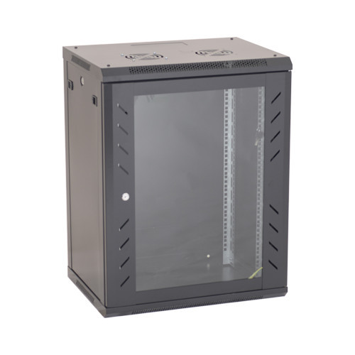 Rack perete 18U 19' 600x450, negru - ASYTECH Networking ASY-18U-6045W