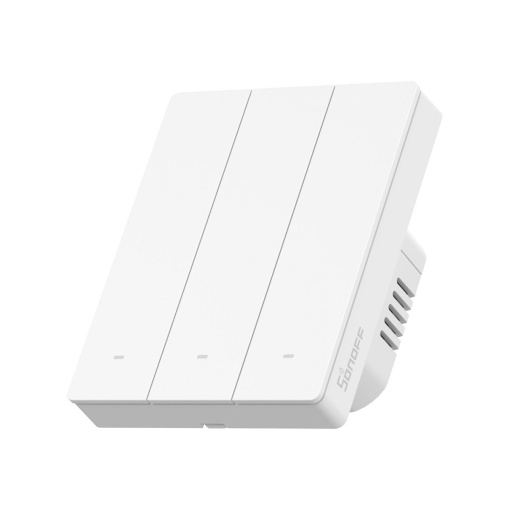 Sonoff M5-3C-80 Comutator inteligent de perete cu 3 canale, compatibil Matter, alb Resigilat