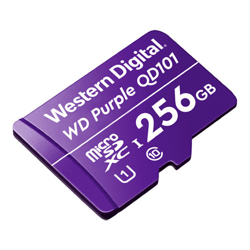 Card MicroSD 256GB, seria Purple Ultra Endurance - Western Digital WDD256G1P0C