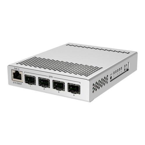 Cloud Router Switch, 1 x Gigabit, 2 x SFP+ 10Gbps - Mikrotik CRS305-1G-4S+IN