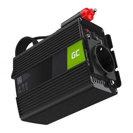 Convertor de tensiune Green Cell Inwerter 12V / 230V 150W/300W (undă sinusoidală modificată)