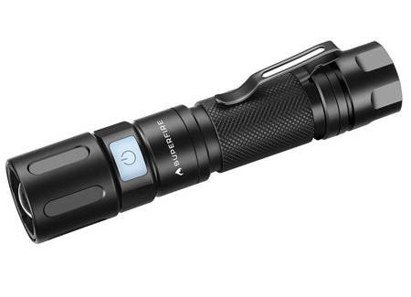 Lanterna Superfire X60, 550lm, USB-C
