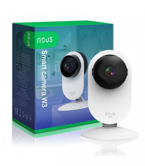 NOUS W3 WIFI SMART CAMERA 2MP FULLHD 1080P TUYA