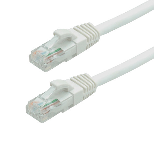 Patch cord Gigabit UTP cat6, LSZH, 0.25m, alb - ASYTECH Networking TSY-PC-UTP6-025M-W