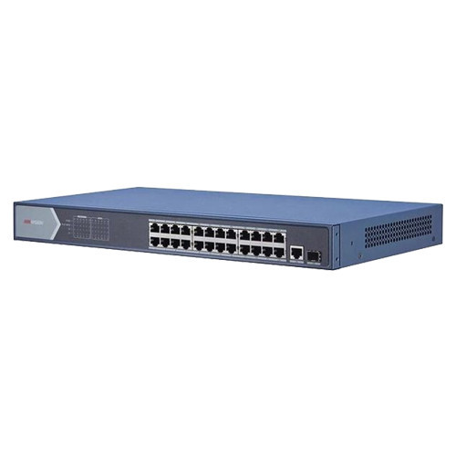 Switch 24 porturi PoE 1000Mbps, 1xRJ45 + 1xSFP Gigabit uplink - HIKVISION DS-3E0526P-E