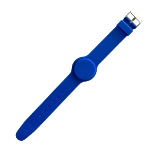 Bratara de proximitate MIFARE (13.56MHz), silicon albastru CSW-MF13-B